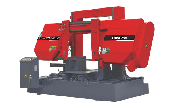 龙南GW4265双柱龙门卧式带锯床