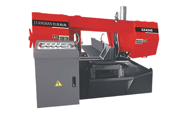 龙南GX4240旋转式带锯床