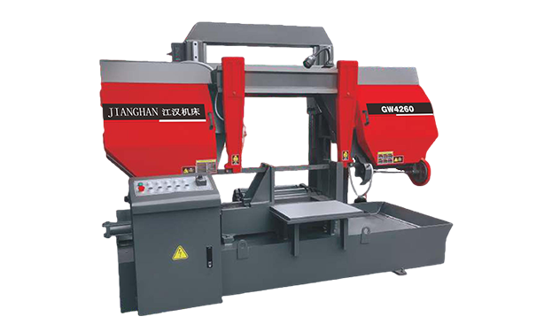 龙南GW4260双柱龙门卧式带锯床