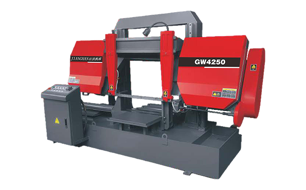 龙南GW4250双柱龙门卧式带锯床