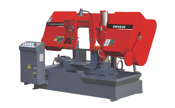 龙南GW4240双柱卧式带锯床