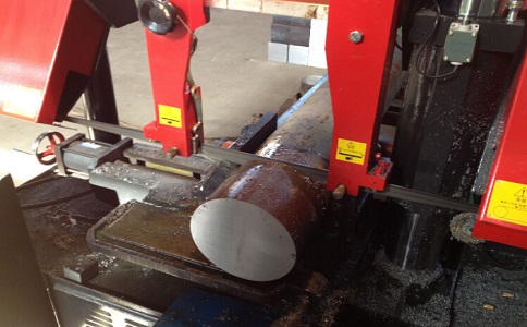 龙南卧式带锯床加工时出现明显振荡如何排查？